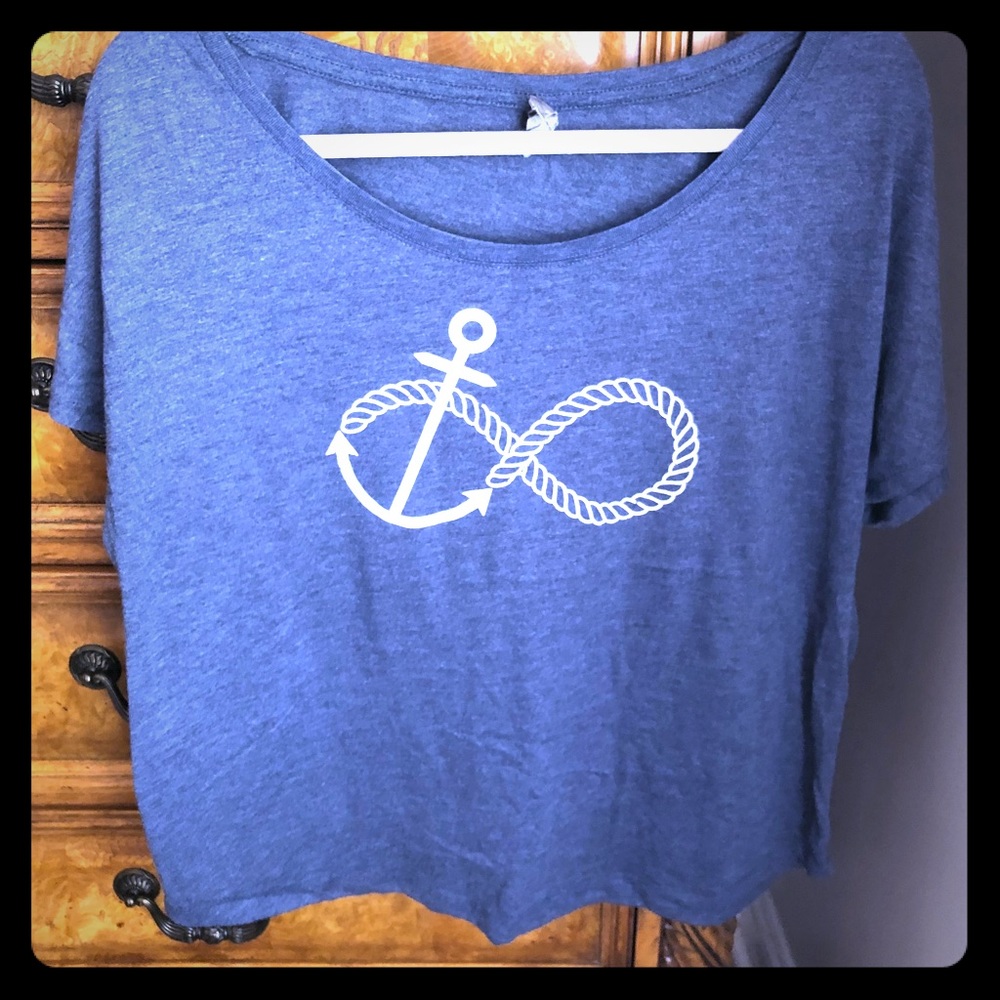 Zulily Infinity Anchor Tee